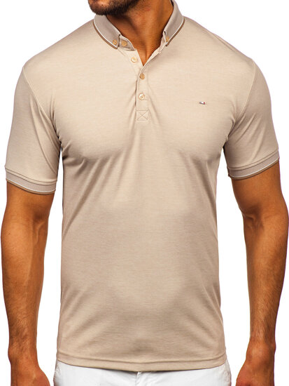 Tricou polo bej Bolf 2006