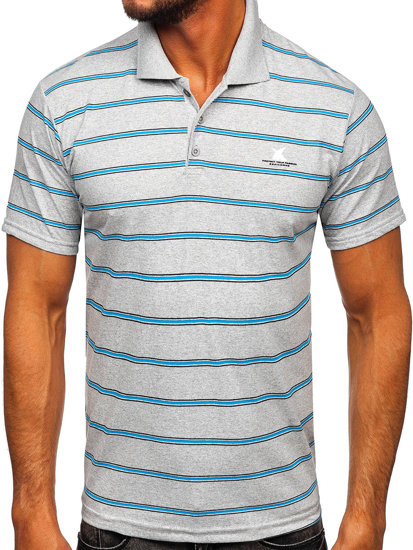 Tricou polo gri Bolf 14954