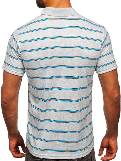 Tricou polo gri Bolf 14954