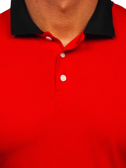 Tricou polo negru Bolf 0003