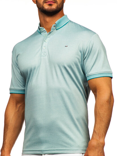 Tricou polo verde-menta Bolf 2006