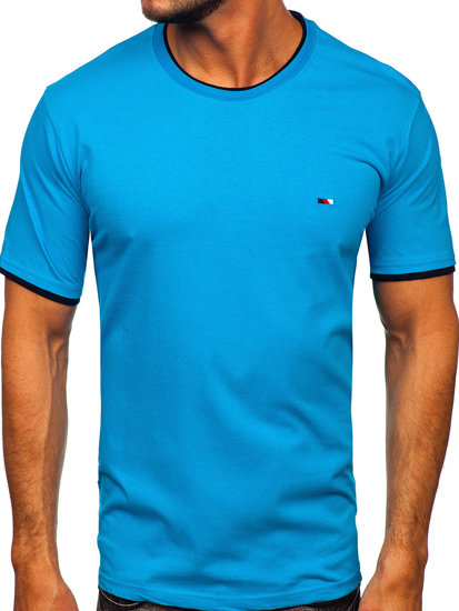 Tricou turcoaz Bolf 14316