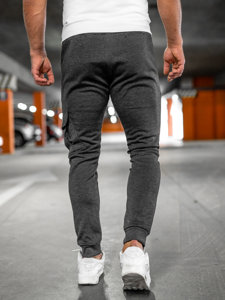  Pantaloni joggers cargo călduroși grafit Bolf HW2173