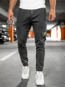  Pantaloni joggers cargo călduroși grafit Bolf HW2173