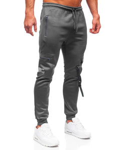  Pantaloni joggers cargo grafit Bolf HW2206