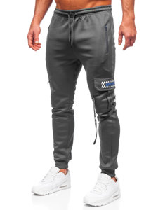  Pantaloni joggers cargo grafit Bolf HW2206