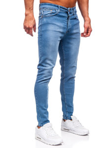 Blugi albastri slim fit Bolf 6177