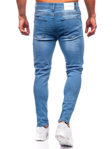 Blugi albastri slim fit Bolf 6177