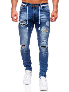 Blugi bleumarin slim fit Bolf E7789