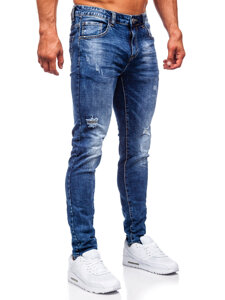 Blugi bleumarin slim fit Bolf KX718A