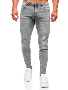 Blugi gri slim fit Bolf KX759-C