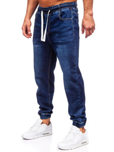 Blugi joggers bleumarin Bolf 8116