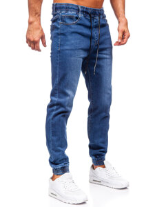 Blugi joggers bleumarin Bolf 8122