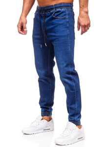 Blugi joggers bleumarin Bolf 8125