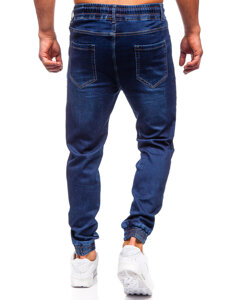 Blugi joggers bleumarin Bolf 8131