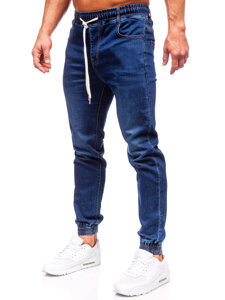 Blugi joggers bleumarin Bolf 9080