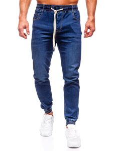 Blugi joggers bleumarin Bolf 9080