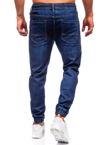 Blugi joggers bleumarin Bolf 9091