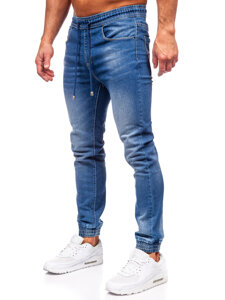 Blugi joggers bleumarin Bolf MP0275BC