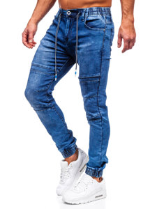 Blugi joggers bleumarin Bolf TF132