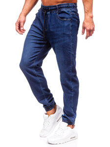 Blugi joggers cargo bleumarin Bolf 8130