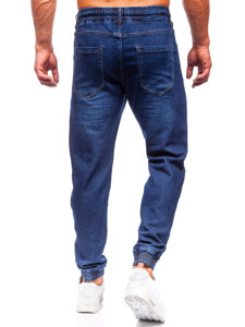 Blugi joggers cargo bleumarin Bolf 8130