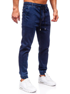 Blugi joggers cargo bleumarin Bolf 8136