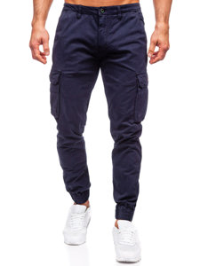 Blugi joggers cargo bleumarin army Bolf ZK7813