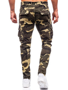 Blugi joggers cargo kaki army Bolf Z811