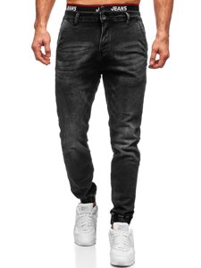 Blugi joggers negri Bolf 31002W0