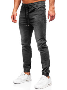 Blugi joggers negri Bolf  MP0275N