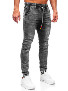 Blugi joggers negri Bolf TF110