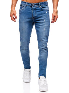 Blugi slim fit bleumarin Bolf 6469