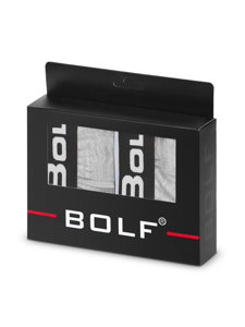 Boxeri gri Bolf 0953-2P 2 PACK