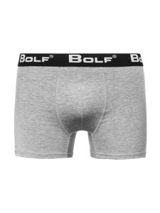 Boxeri gri Bolf 0953-2P 2 PACK