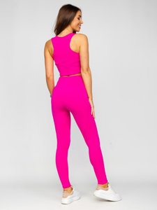 Compleu de trening sport fucsia dame Fashion Bolf 022