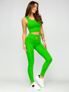 Compleu de trening sport verde dame Fashion Bolf 022