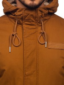 Geacă de iarnă parka camel Bolf EX838