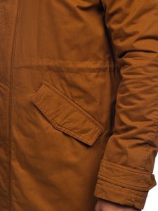 Geacă de iarnă parka camel Bolf EX838