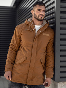 Geacă de iarnă parka camel Bolf EX838