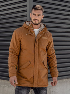 Geacă de iarnă parka camel Bolf EX838