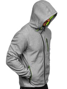 Geacă grafit softshell bărbați Bolf KS2195