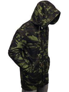 Geacă parka bărbati camuflaj-kaki Bolf 5391