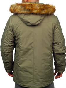 Geacă parka de iarnă alaska kaki Bolf WX032B