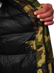 Geacă parka de iarnă kaki Bolf 5M779