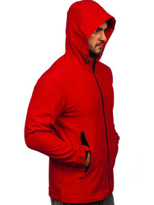 Geacă roșie softshell Bolf HM187