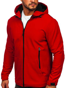 Geacă roșie softshell Bolf HM187