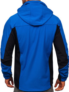 Geacă softshell albastru Bolf T019