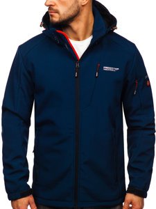 Geacă softshell bleumarin Bolf BK122