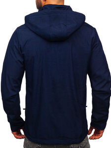 Geaca softshell bleumarin Bolf HSS036